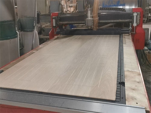 Dự án gia công CNC gỗ công nghiệp - chi tiết kẻ sọc ván 1