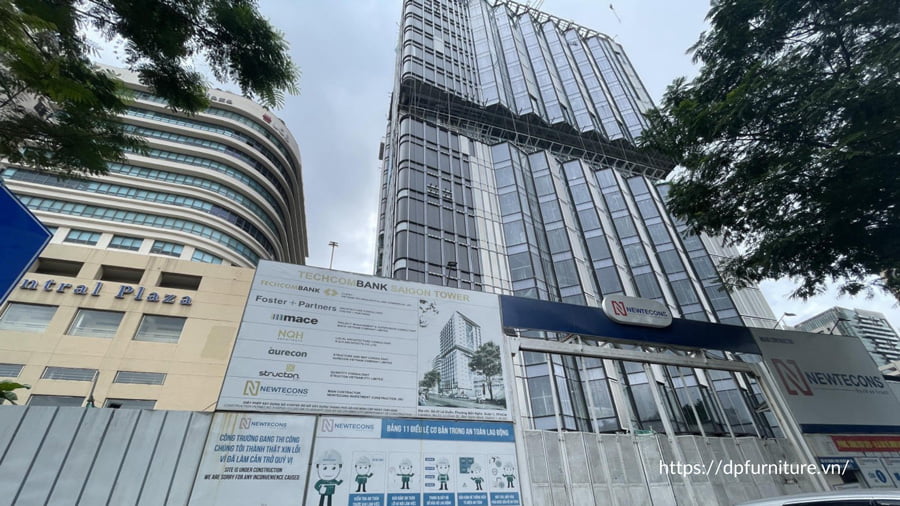 Dự Án CNC Mặt Dựng Nhôm Công Trình Tòa Nhà Techcombank Sài Gòn Tower 3