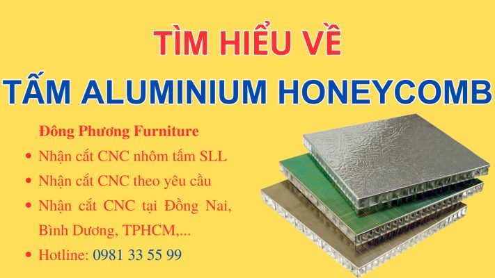 Tấm Aluminium Honeycomb, cắt cnc nhôm theo yêu cầu