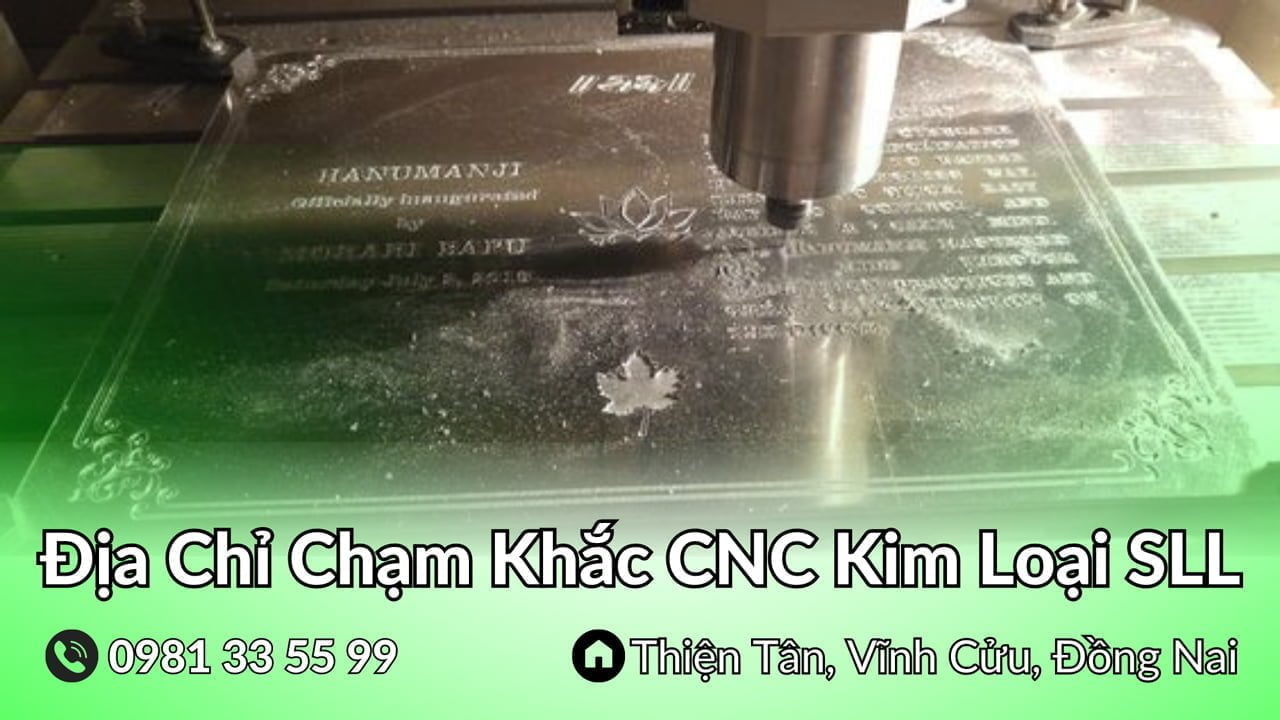 Chạm khắc CNC kim loại