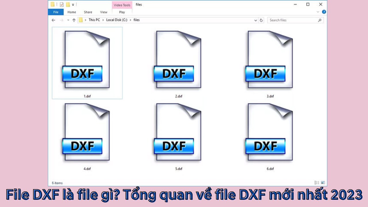 File DXF là gì? tổng quan về file dxf