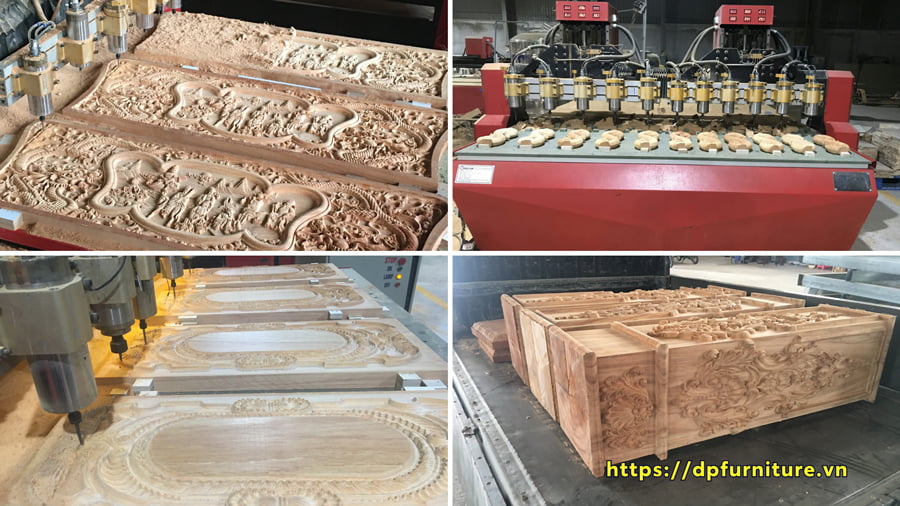 Cơ sở điêu khắc gỗ CNC theo yêu cầu HCM 2