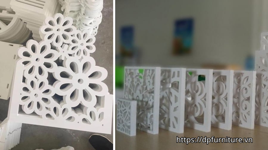 Gia công tấm nhựa PVC, PP, PE, cắt phay CNC 2D, 3D (3)