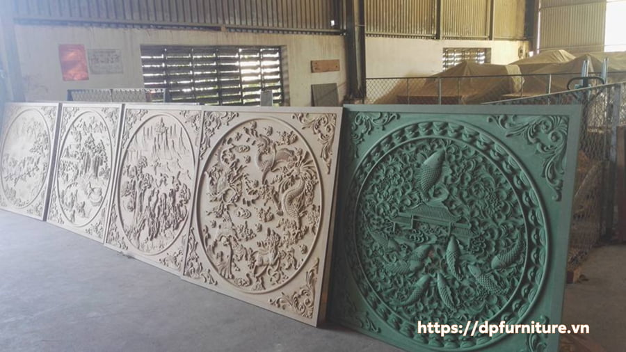 Gia công tranh gỗ CNC tại Đồng Nai, Bình Dương, HCM 4