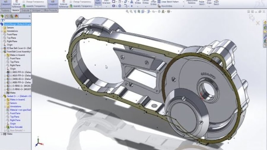 Tìm hiểu về phần mềm SolidWorks phần mềm thiết kế 3D 3