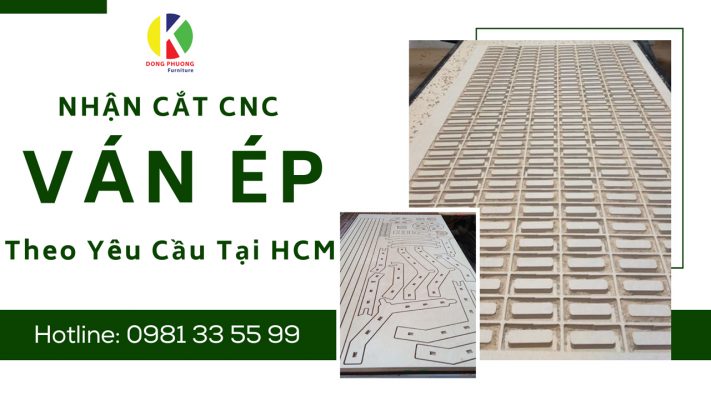 Nhận cắt CNC ván ép theo yêu cầu tại HCM
