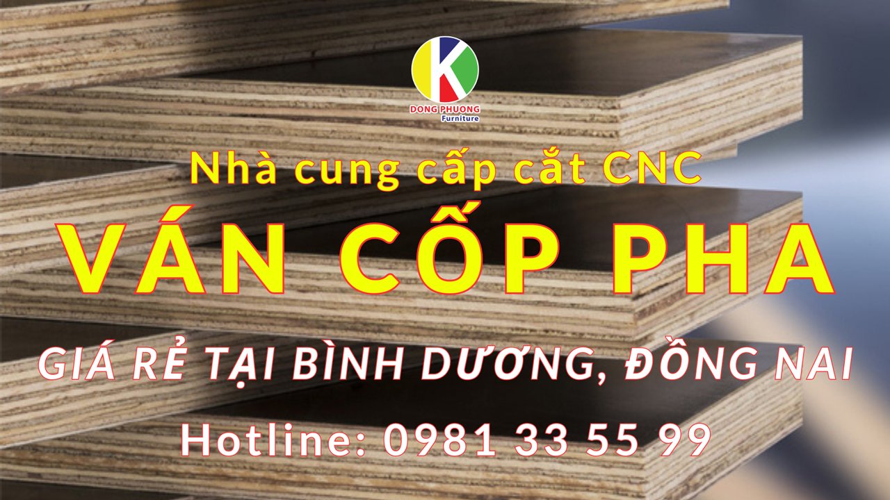 Cắt CNC ván cốp pha tại Bình Dương, Đồng Nai, HCM