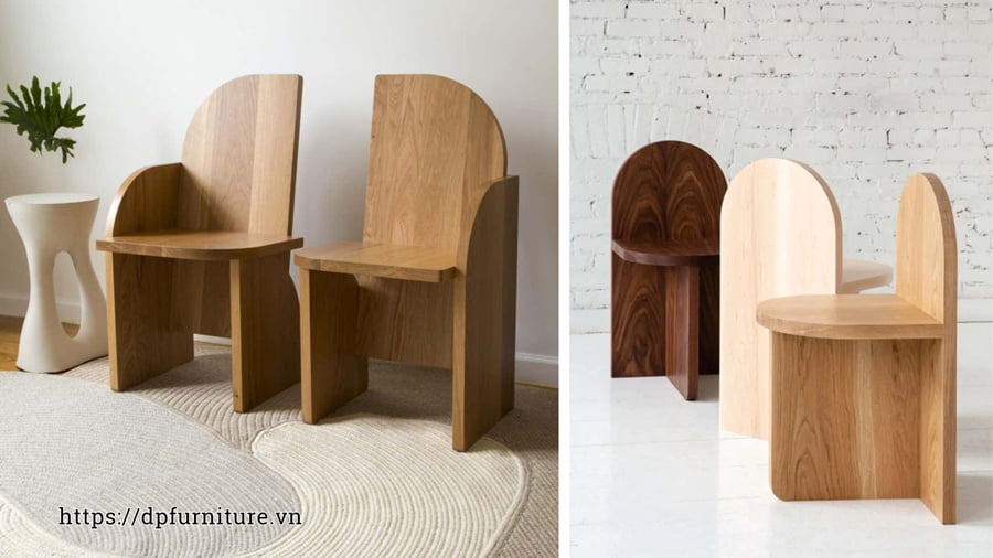 Top 10+ mẫu ghế làm từ gỗ công nghiệp đẹp, hiện đại 6