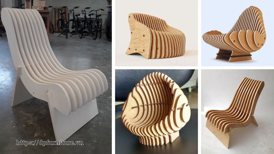 Top 10+ mẫu ghế làm từ gỗ công nghiệp đẹp, hiện đại 7