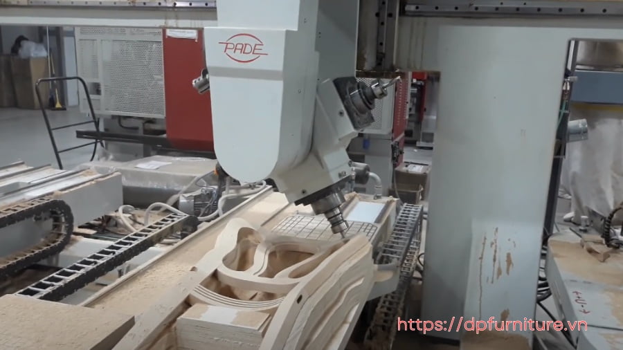Công nghệ CNC 5 trục gia công chi tiết gỗ 4